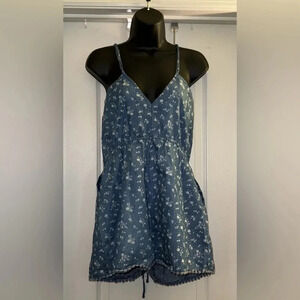 WonderLustLA Beautiful Flowered Romper